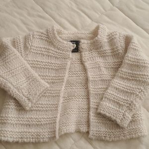 BABY Gap knitted sweater shrug cover mohair wool